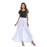 High Waist Irregular Lotus Leaf Culottes (European Style)