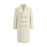 Brunello Cucinelli Cream Cashmere Coat