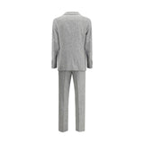 Brunello Cucinelli Gray Wool Two-Piece Suit
