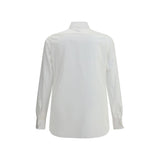 Finamore White Cotton Dress Shirt