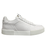 Dolce & Gabbana White Miami Leather Low Top Men Sneakers Shoes
