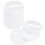 Senkary 12 Pieces Powder Puffs Cotton Makeup Powder Pads Soft Face Compact Puffs for Loose Powder Setting Powder Pressed Powder 2.36 Inch (White)