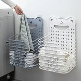 Large Waterproof Wall-Hanging Laundry Basket for Storage