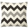 Linen Blend Geometric Cushion Cover for Home Decor