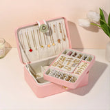 Multilayer Jewelry Organizer Case for Travel and Display