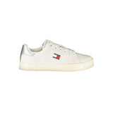 Tommy Hilfiger Bianco Polyurethane Women Sneaker