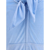 Balenciaga Light Blue Triacetate Top