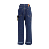 Darkpark Blue Cotton Jeans Denim