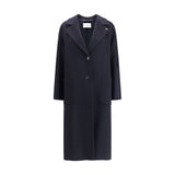 Lardini Black Cashmere Coat