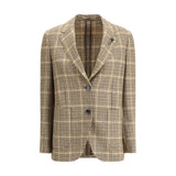 Lardini Beige Wool Blazer