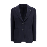 Lardini Blue Wool Blazer