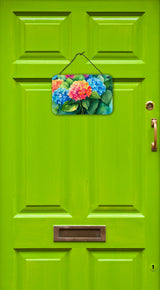 Hydrangeas in Watercolor Wall or Door Hanging Prints