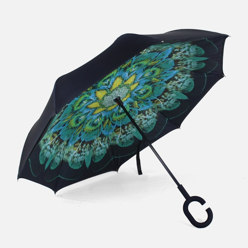 Reverse Umbrella for Car and Sun Protection