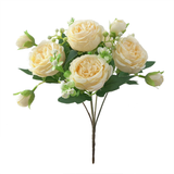 Artificial Rose Bouquet for Home Decoration (1pc)