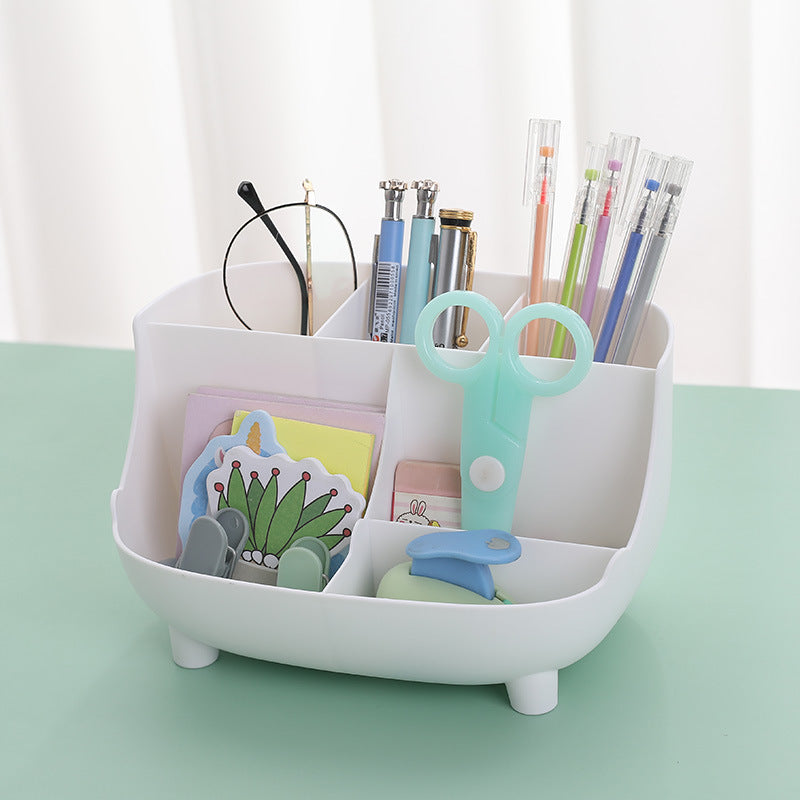 Multi-Functional 6-Grid Desk Organizer for Jewelry & More