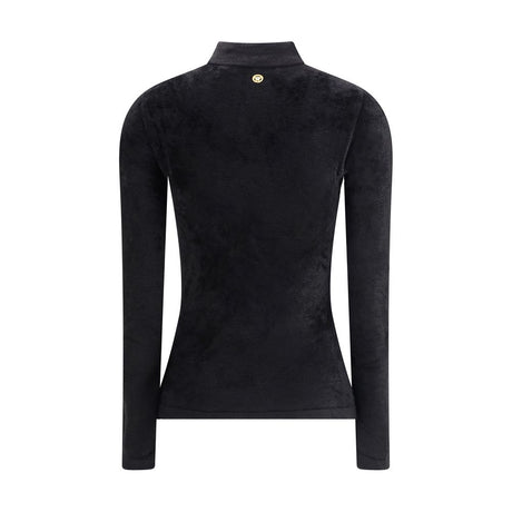 Versace Black Viscose Shirt