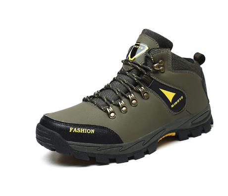 Large Outdoor Hiking Shoes with Velvet Comfort
