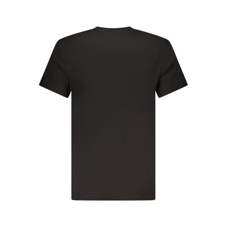 Tommy Hilfiger Black Cotton Men's T-Shirt