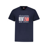 Tommy Hilfiger Blue Cotton Men's T-Shirt