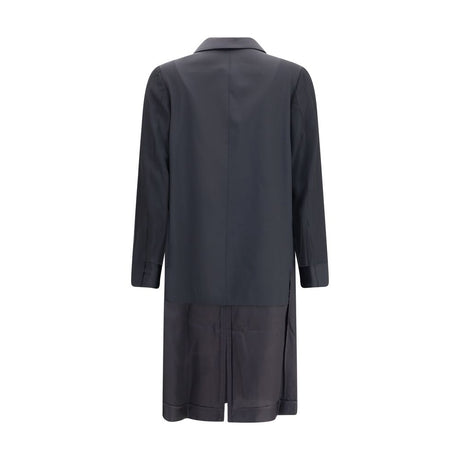 Undercover Black Polyester Coat