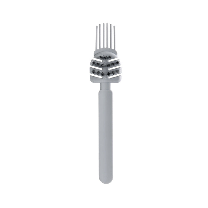 Curly Hair Massage Cleaning Brush with Hollow Design