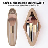 Portable Silicone Makeup Brush Holder - Fashionable Organizer