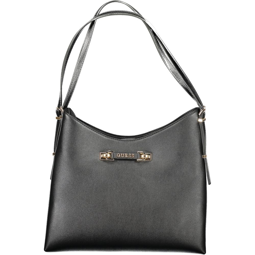 Guess Jeans Black Polyurethane Women Handbag