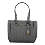 Guess Jeans Nero Polyurethane Women Handbag