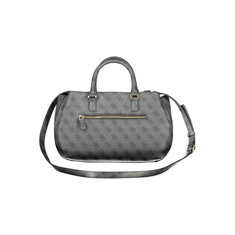 Guess Jeans Nero Poliuretano Women Handbag