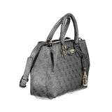 Guess Jeans Nero Poliuretano Women Handbag