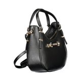 Guess Jeans Nero Poliuretano Women Handbag