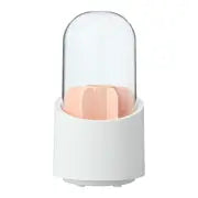 Rotating Makeup Brush Holder - Portable Storage Box