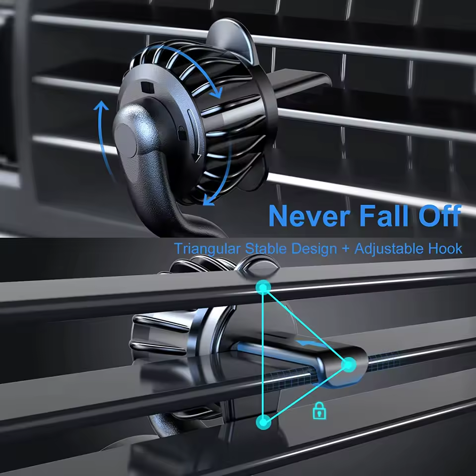 Strong Magnetic 360° Rotation Mag Safe Air Vent Car Mount Dashboard Phone Holder