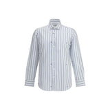 Etro White Cotton Pattern Shirt