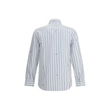 Etro White Cotton Pattern Shirt