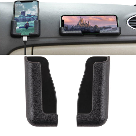 Leheybia 1 Pcs Car Phone Holder Mount Mobile Phone Navigation Bracket Self Adhesive Dashboard Mount Car Phone Holder for All Mobile Phones Thickness