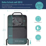 Car Seat Storage Bag with Kick Mat for iPad