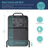 Car Seat Storage Bag with Kick Mat for iPad
