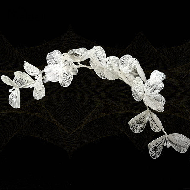 Retro Handmade Floral Bridal Hair Headdress Accessories