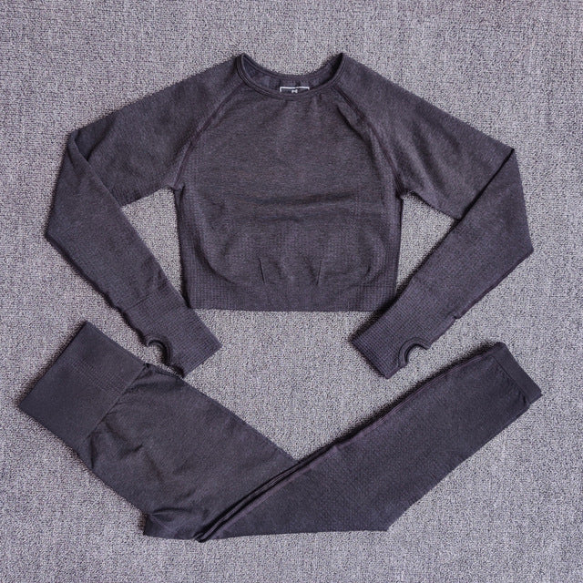 High Waist Yoga Pants Set