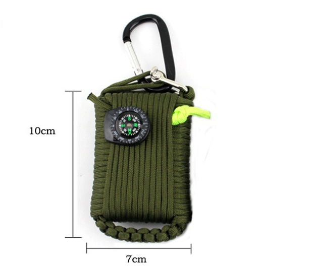 Camping Survival Rope Tool Kit