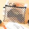 New Ins Heart Velvet Makeup Bag for Girls (Large Capacity)
