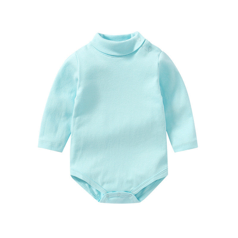 Cotton Long Sleeve Baby Onesie for Fall/Winter
