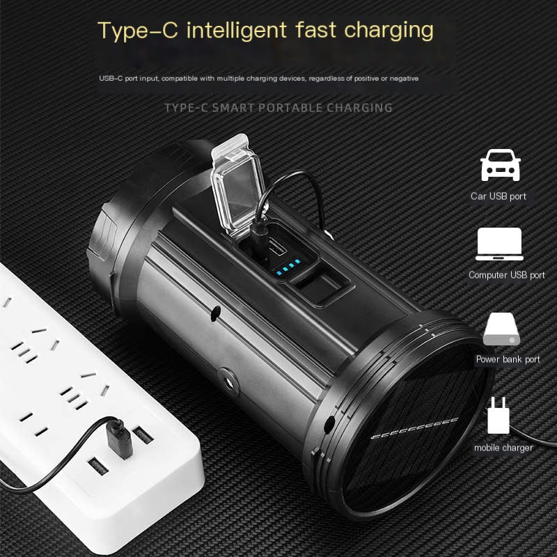 Multifunctional Solar LED Portable Outdoor Lantern