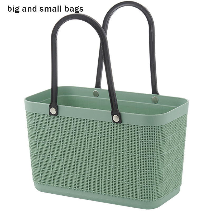 Plastic Storage Shopping Basket for Picnics