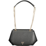 Guess Jeans Nero Poliuretano Women Handbag