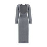 Givenchy Gray Cashmere Casual Dress