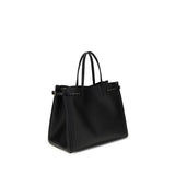 Valentino Garavani Black Calf Leather Bos Taurus Handbag