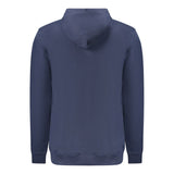 Tommy Hilfiger Blue Cotton Men's Hooded Sweatshirt