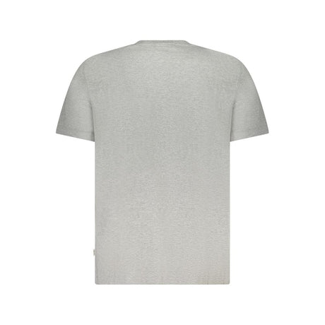Guess Jeans Gray Cotton Men T-Shirt